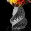 Vaso per fiori MOON, design moderno, stampato in 3D
