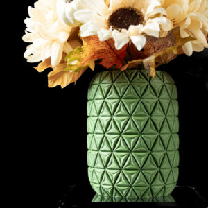 Vaso per fiori TRIVO, design moderno, stampato in 3D