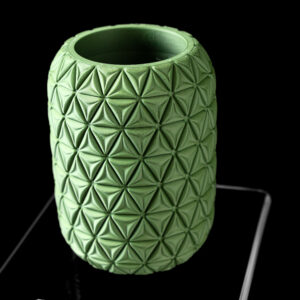 Vaso per fiori TRIVO, design moderno, stampato in 3D