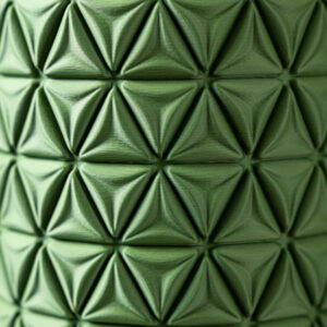 Vaso per fiori TRIVO, design moderno, stampato in 3D