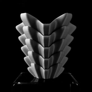 Vaso per fiori TRILO, design moderno, stampato in 3D