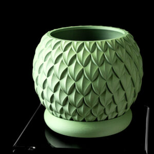 Vaso per piante SCALE, design moderno, stampato in 3D