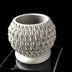 vaso per piante PETAL, design moderno, stampato in 3D