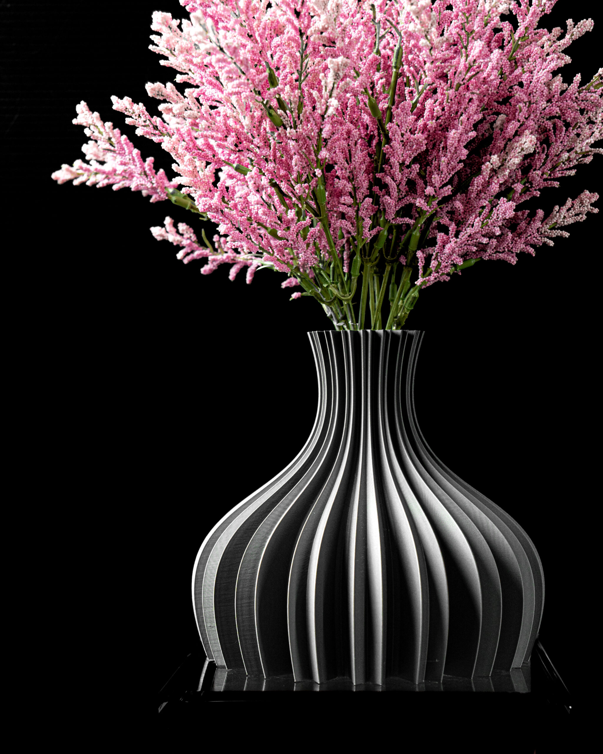 Vaso per fiori DOVE, design moderno, stampato in 3D