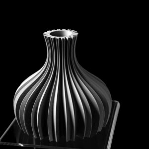 Vaso per fiori DOVE, design moderno, stampato in 3D