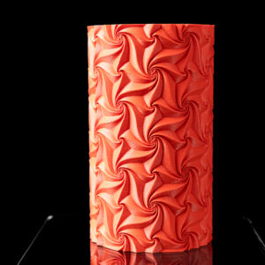 Vaso per fiori SWIRL, design moderno, stampato in 3D