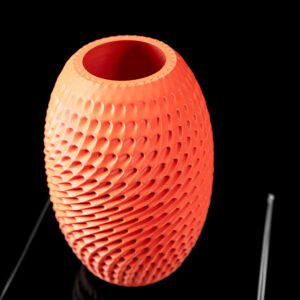 Vaso per fiori BURROW, design moderno, stampato in 3D