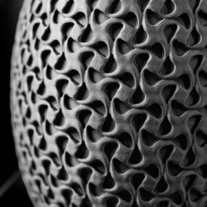 Vaso per piante RINGA, design moderno, stampato in 3D