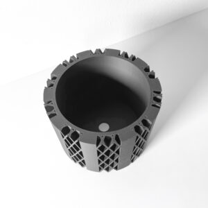 Vaso per piante ARVEN, design moderno, stampato in 3D