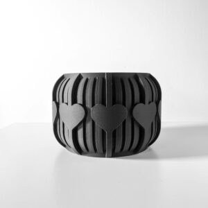 Vaso per piante ALDES, design moderno, stampato in 3D