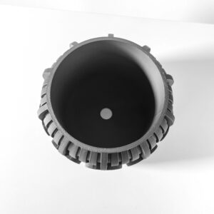 Vaso per piante ALDES, design moderno, stampato in 3D