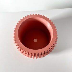 Vaso per piante ALIO, design moderno, stampato in 3D