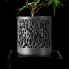 Vaso per piante GROVEWALL, design moderno, stampato in 3D