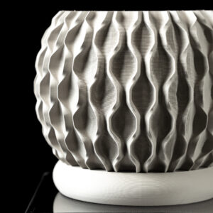 Vaso per piante CHAIN, design moderno, stampato in 3D