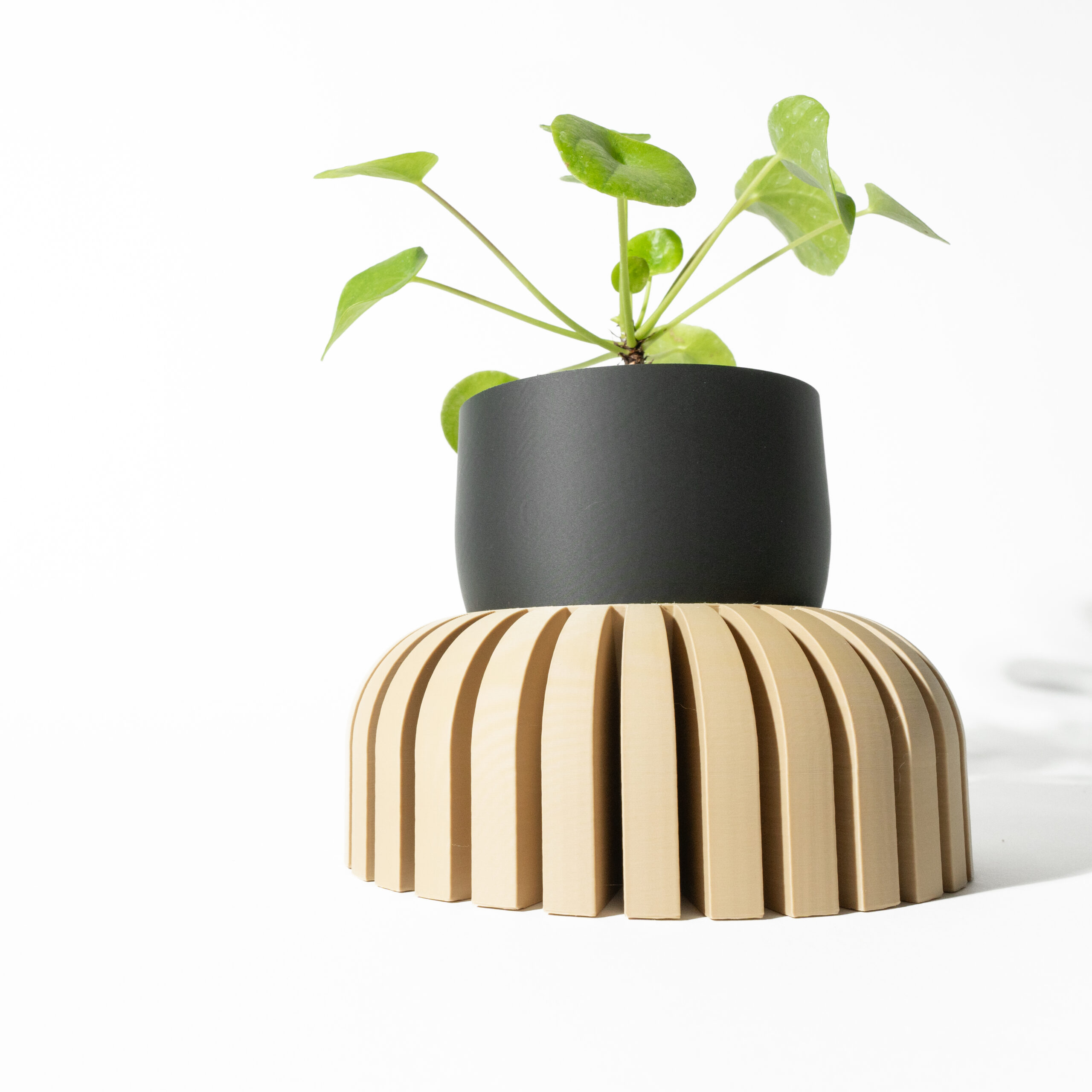 Vaso per piante KARIS, design moderno, stampato in 3D