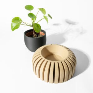 Vaso per piante KARIS, design moderno, stampato in 3D