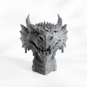 Vaso per piante DRAGON, design moderno, stampato in 3D