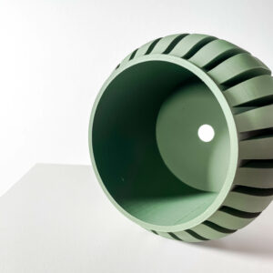 Vaso per piante JUSE, design moderno, stampato in 3D