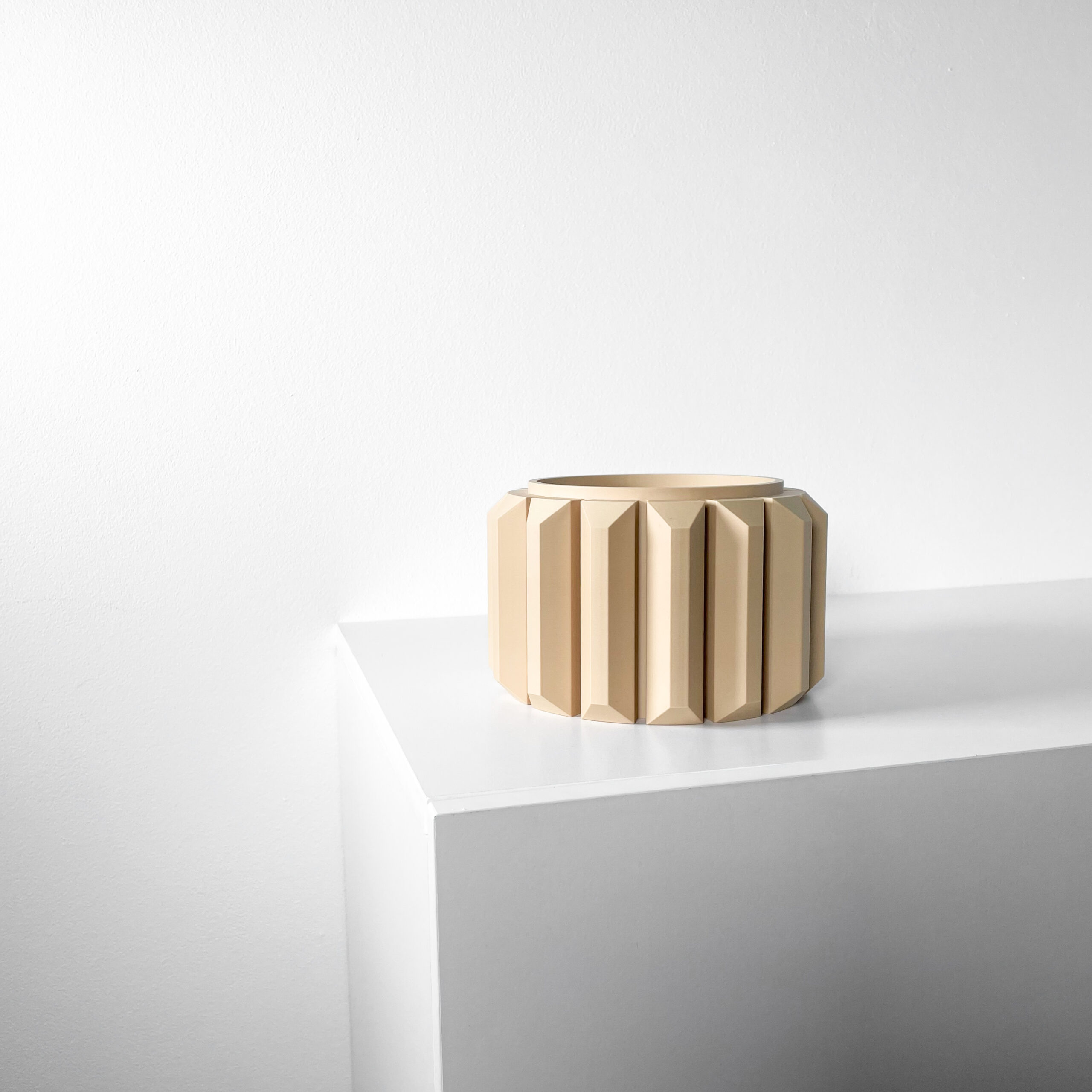 Vaso per piante FERIX, design moderno, stampato in 3D