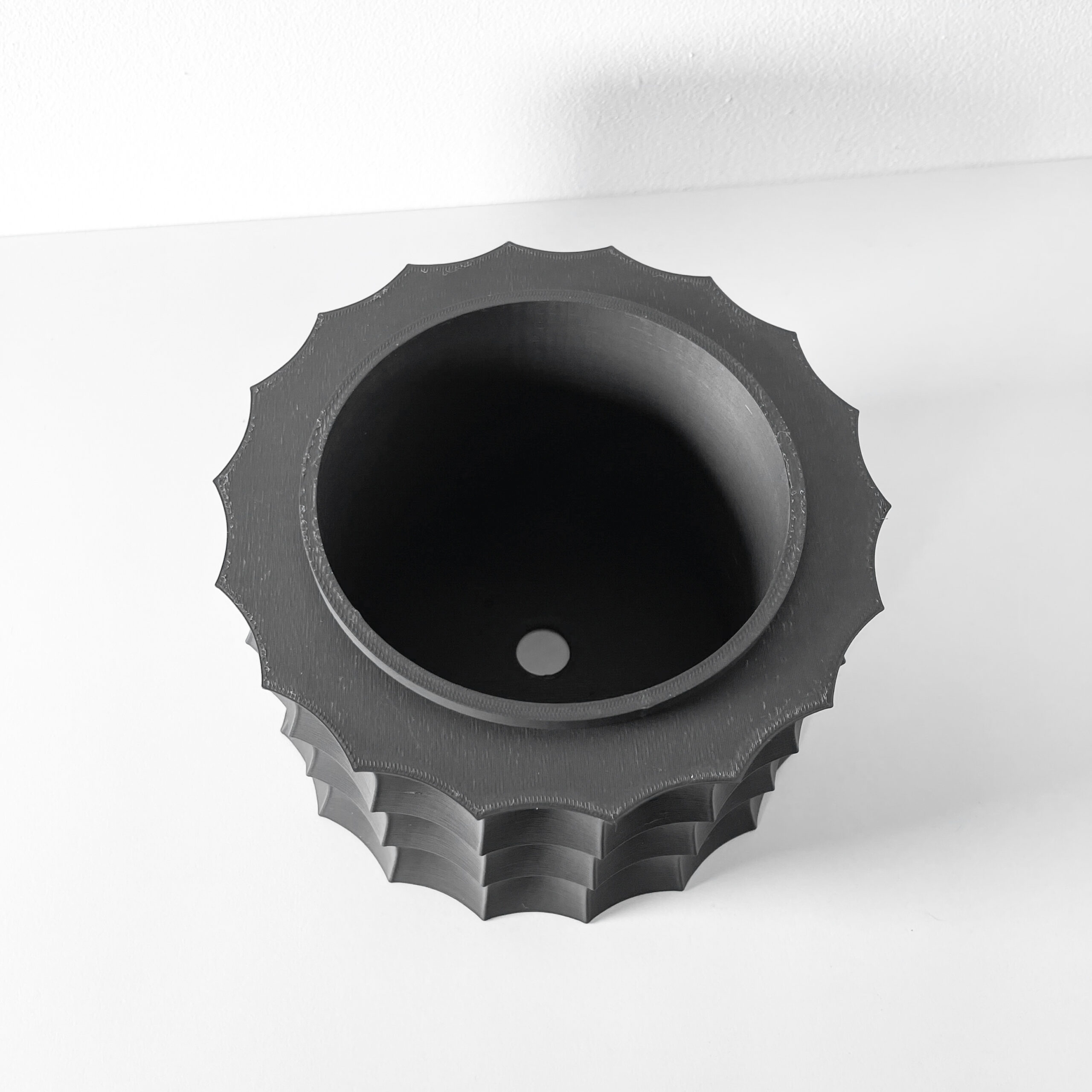 Vaso per piante KIVERN, design moderno, stampato in 3D - immagine 2