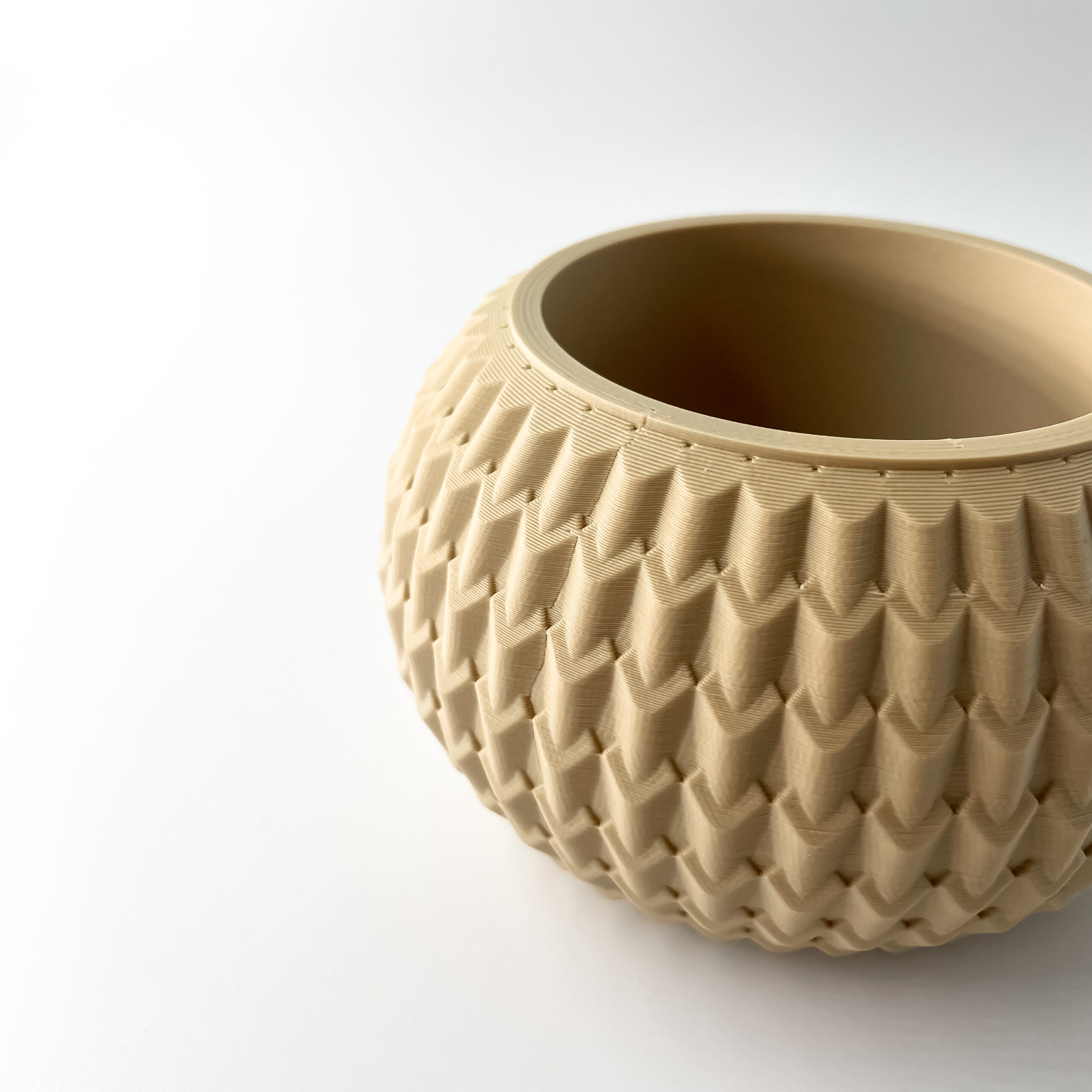 Vaso per piante IVER, design moderno, stampato in 3D