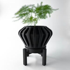 Vaso per piante HINO, design moderno, stampato in 3D