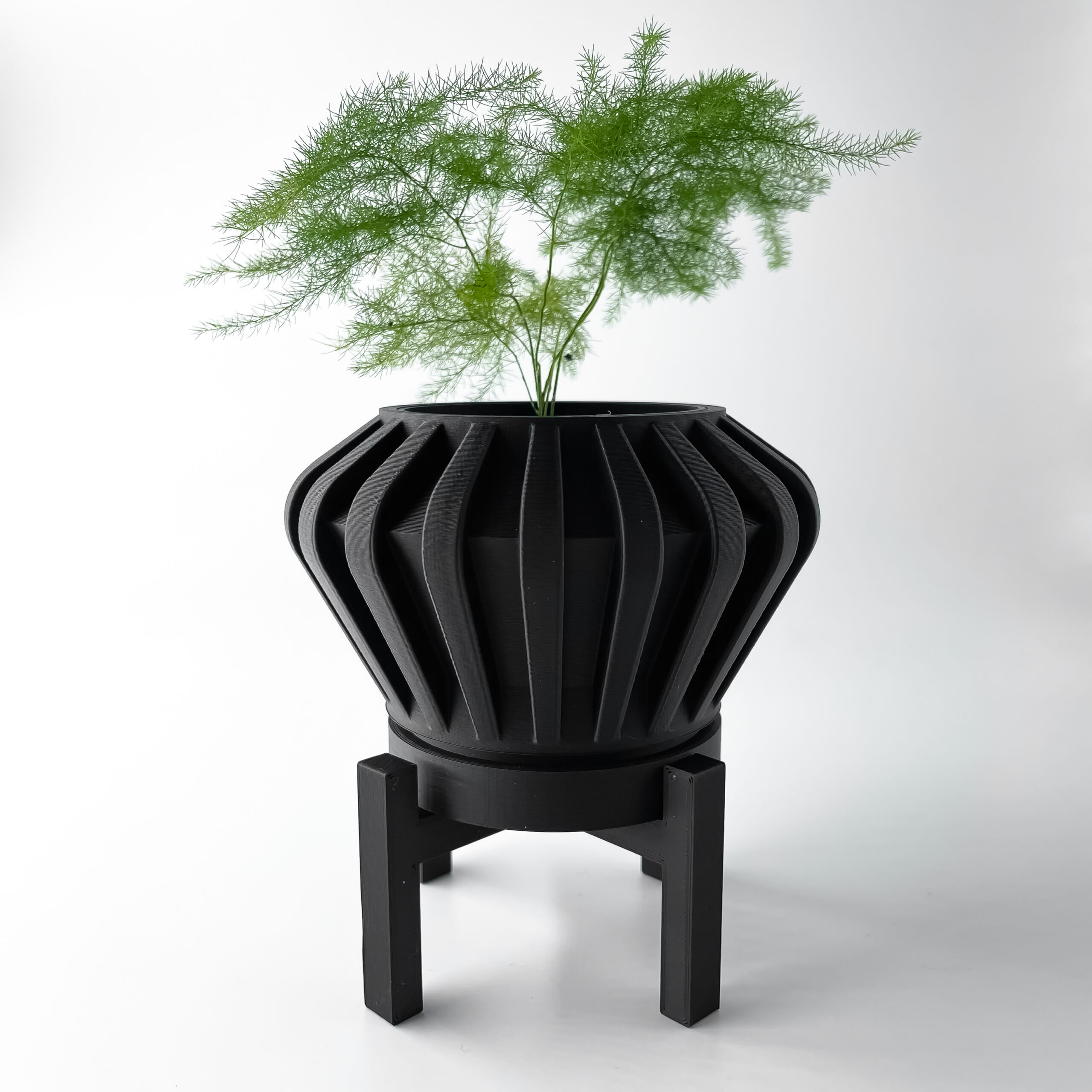 Vaso per piante HINO, design moderno, stampato in 3D