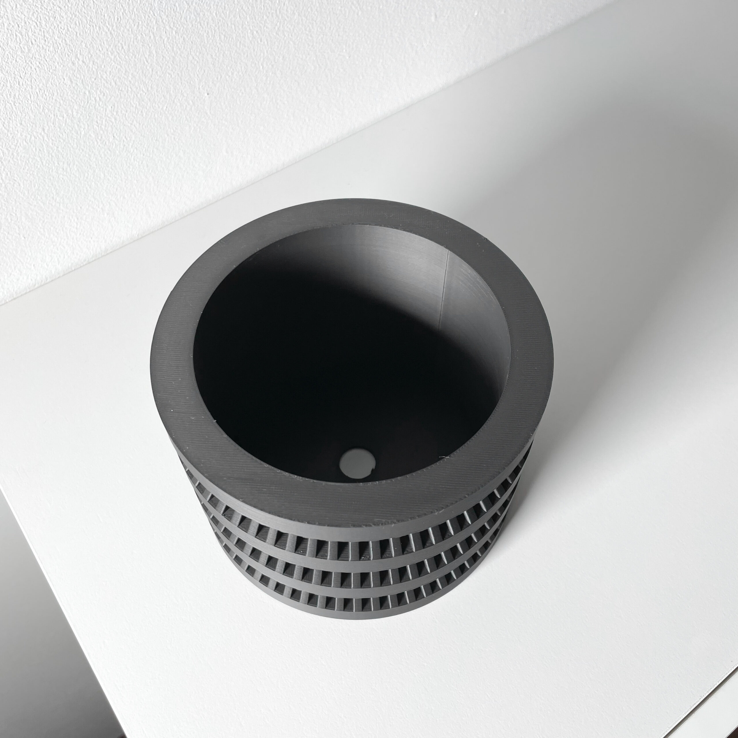 Vaso per piante CIVEN, design moderno, stampato in 3D