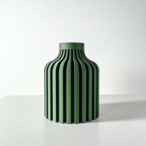 Vaso per fiori ALIKSHORT, design moderno, stampato in 3D