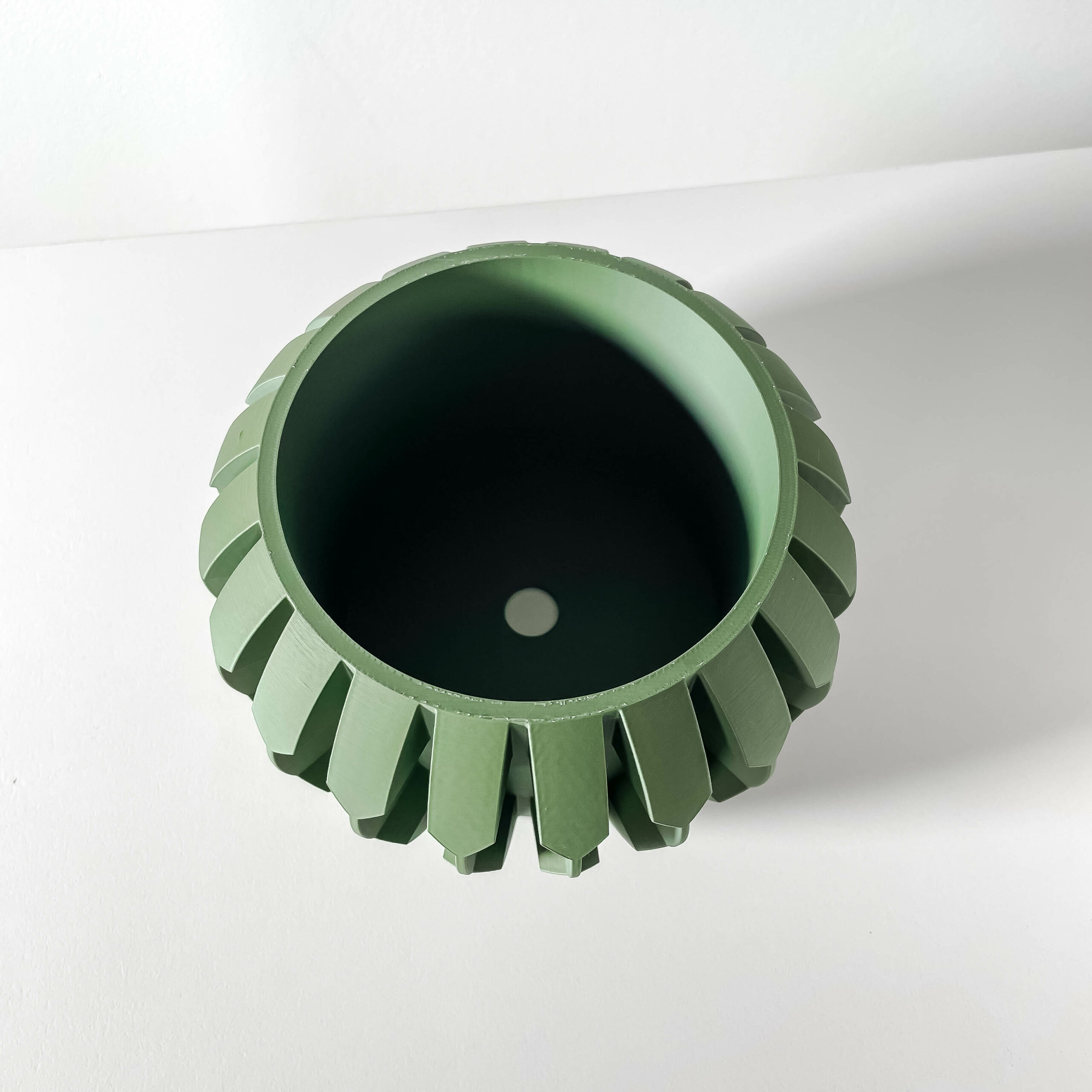 Vaso per piante GERVI, design moderno, stampato in 3D