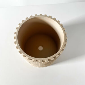 Vaso per piante CHEO, design moderno, stampato in 3D