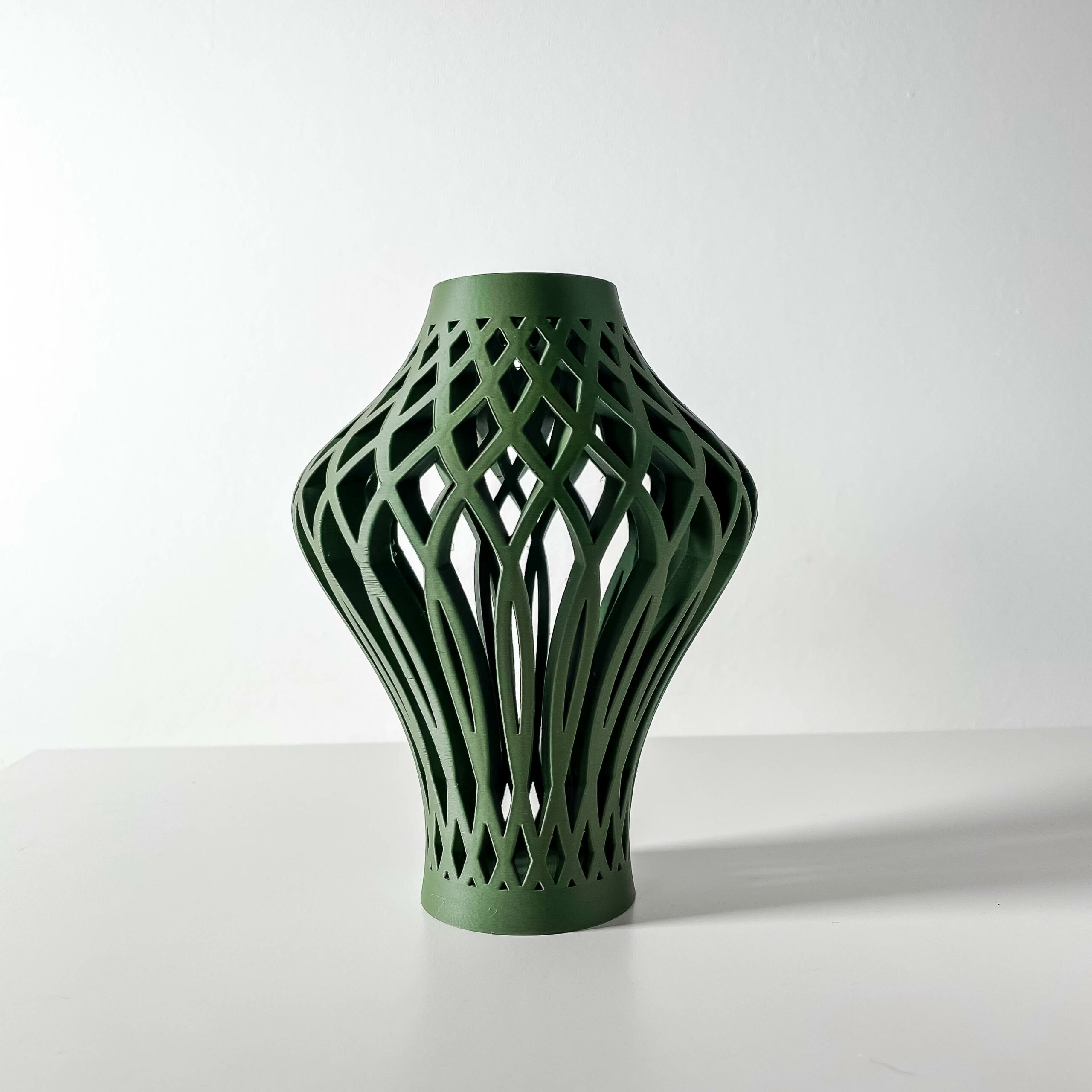Vaso per fiori ALANO, design moderno, stampato in 3D