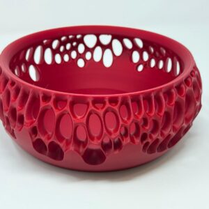 Ciotola VIRUS, design moderno, stampato in 3D